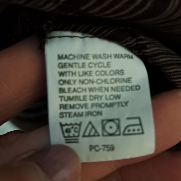 Izod Polo Shirt Mens XL Golfing XFG Golf Cotton Cool FX Brown Tan Linear Print - Picture 9 of 12